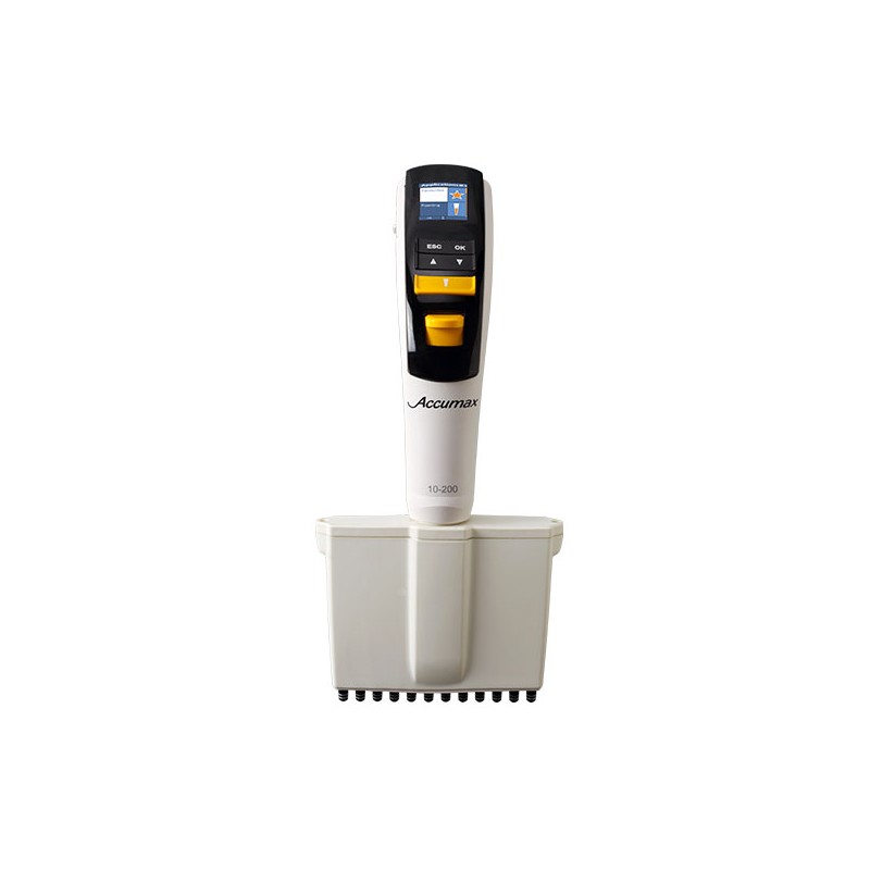 Pipeta Electronica Multicanal Accumax