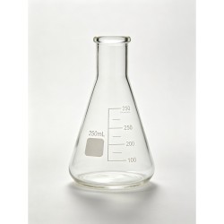 Matraz Erlenmeyer con Esmerilado y Tapón Borosilicato 3.3 OMSONS — 25 a 2.000 mL