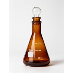 Matraz Erlenmeyer Ámbar con...