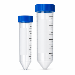 Tubos de Centrífuga Cónicos PP USP Clase VI OMSONS — 15 y 50 mL