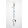 Bureta de Vidrio Borosilicato 3.3 OMSONS — Llave de Vidrio Schellbach · Clase A Cert. por Lote · 10 a 100 mL