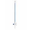 Bureta de Vidrio Borosilicato 3.3 OMSONS — Llave PTFE Needle Valve Schellbach · Clase A Cert. Individual · 10 a 100 mL