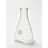Matraces Aforados Clase A Borosilicato 3.3 OMSONS — Certificado Individual QR · 25 a 500 mL